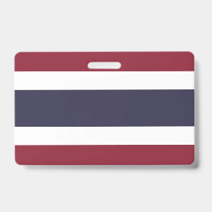 Thailändische Flagge Ausweis