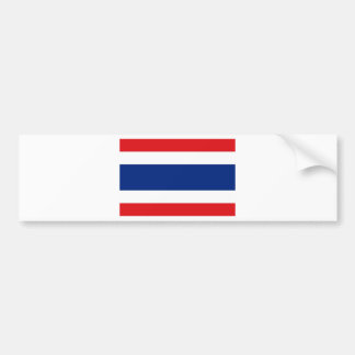 Thailändische Flagge Autoaufkleber