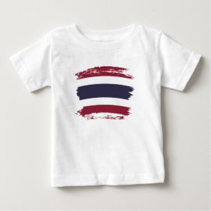 Thailändische Flagge Baby T-shirt