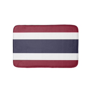 Thailändische Flagge Badematte