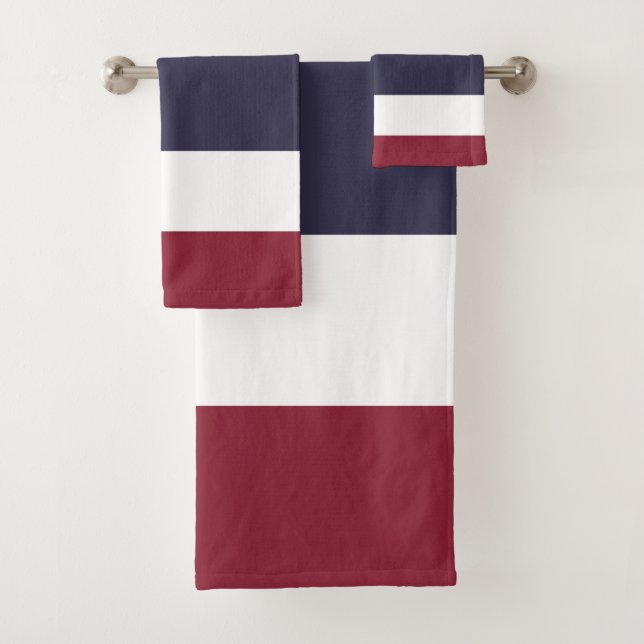 Thailändische Flagge Badhandtuch Set (Insitu)