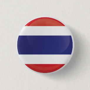 Thailändische Flagge Button