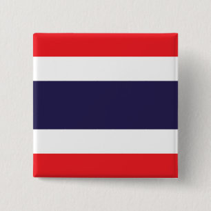 Thailändische Flagge Button
