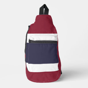 Thailändische Flagge Crossbody Bag