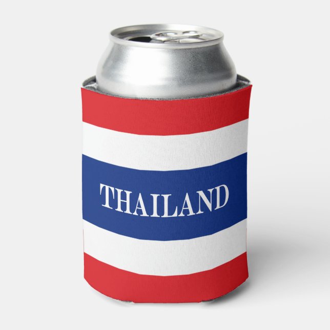 Thailändische Flagge Dosenkühler (Kanne Vorderseite)