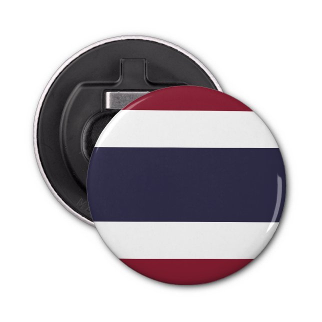 Thailändische Flagge Flaschenöffner (Vorderseite)