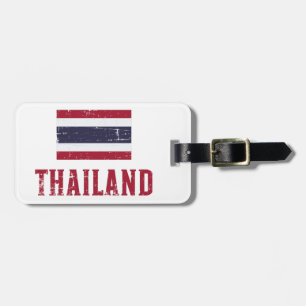 Thailändische Flagge Gepäckanhänger