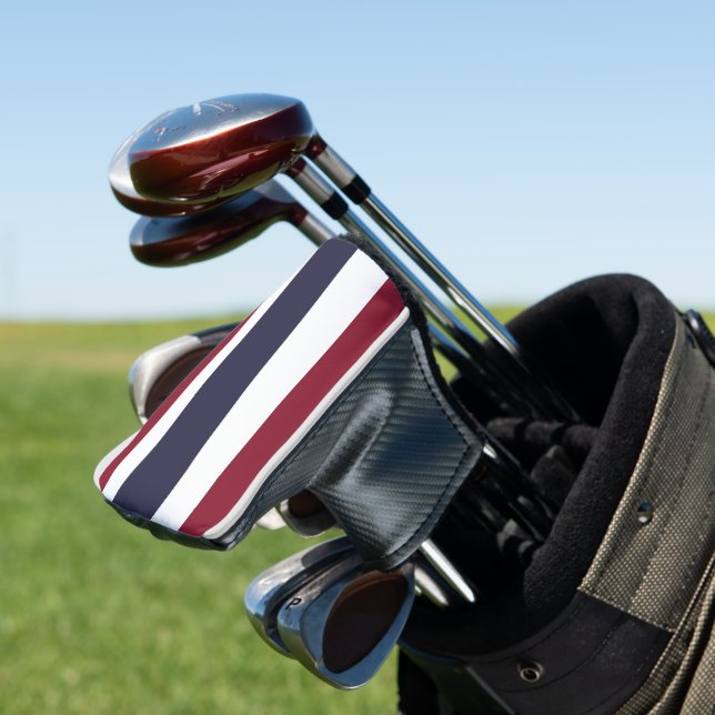 Thailändische Flagge Golf Headcover (In Situ)