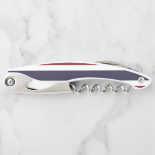 Thailändische Flagge Kellnermesser