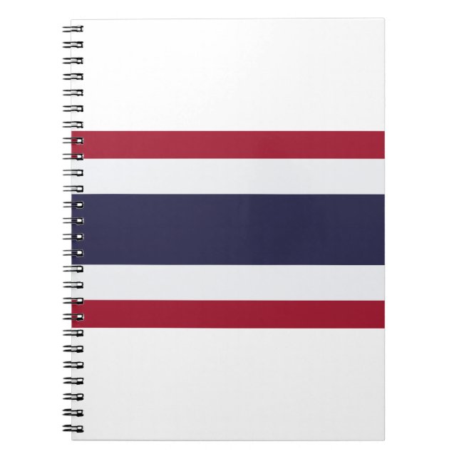 Thailändische Flagge Notizblock (Vorderseite)