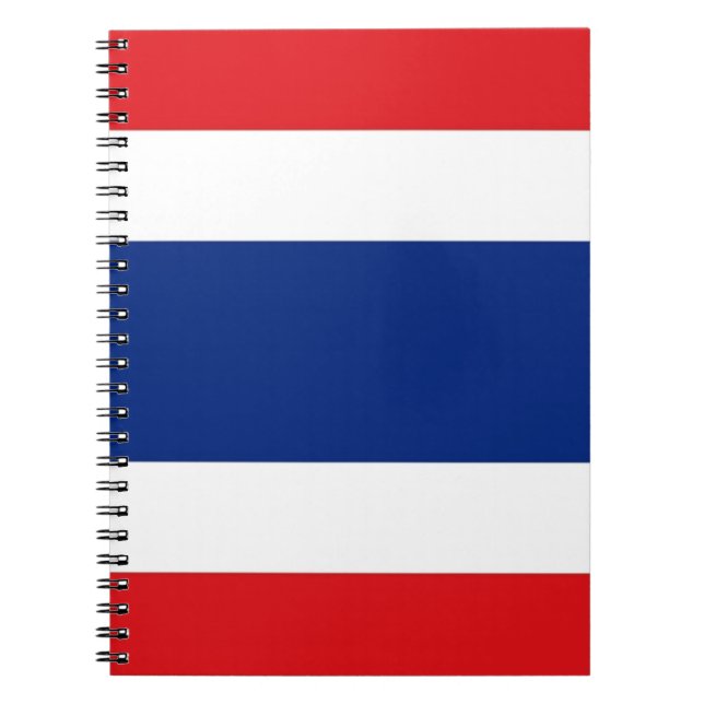 Thailändische Flagge Notizblock (Vorderseite)
