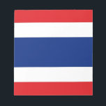 Thailändische Flagge Notizblock<br><div class="desc">Ich mag es,  wie das aussieht,  und ich hoffe,  Sie tun auch! Danke,  dass du vorbeigekommen bist! Fühlen Sie sich frei,  um diese an Ihre Bedürfnisse anzupassen. Ich wünsche Ihnen einen schönen Tag!</div>