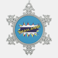Thailändische Flagge POW-Stern platzen