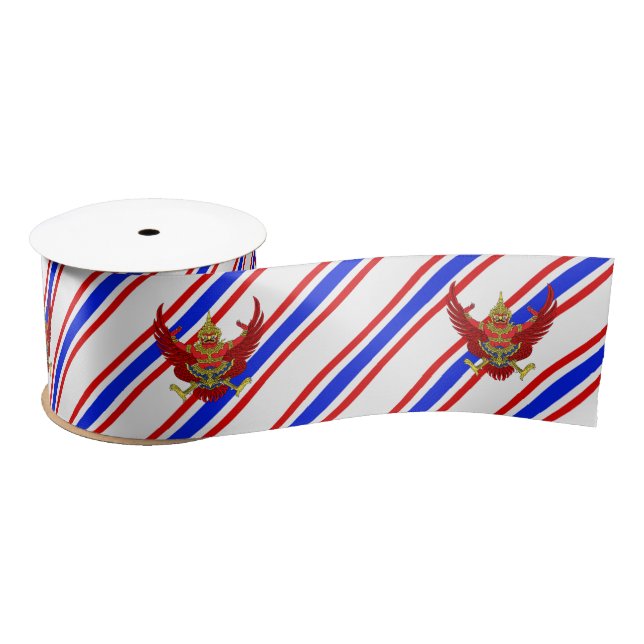 Thailändische Flagge Satinband (Spule)