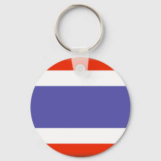 Thailändische Flagge Schlüsselanhänger
