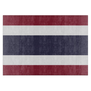 Thailändische Flagge Schneidebrett