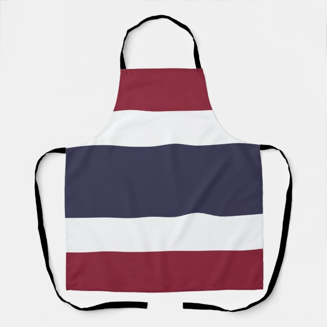 Thailändische Flagge Schürze (Vorderseite)