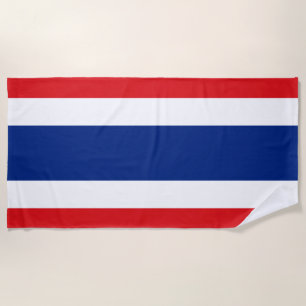 Thailändische Flagge Strandtuch