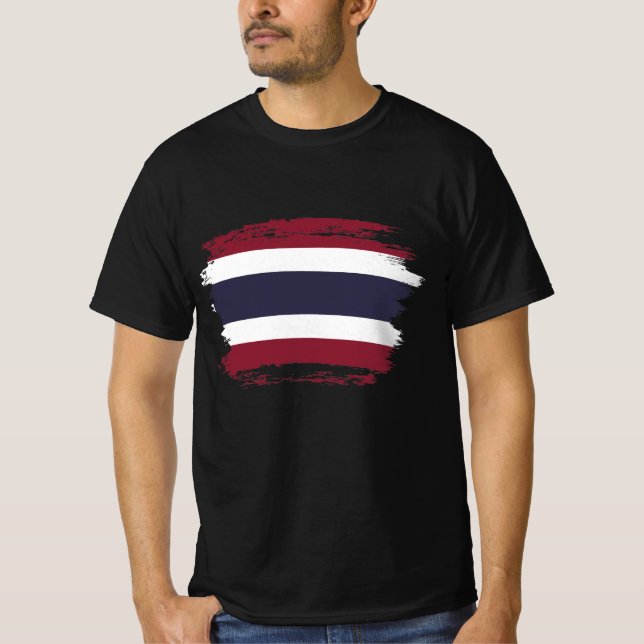 Thailändische Flagge T-Shirt (Vorderseite)