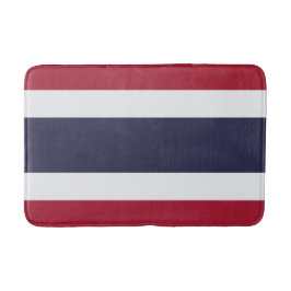 Thailändische Flagge (Thailand) Badematte