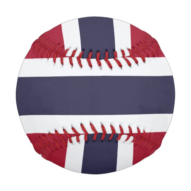 Thailändische Flagge (Thailand) Baseball (Vorderseite)