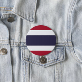 Thailändische Flagge (Thailand) Button