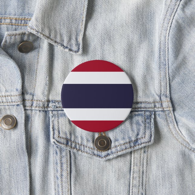 Thailändische Flagge (Thailand) Button (Beispiel)