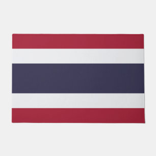 Thailändische Flagge (Thailand) Fußmatte