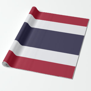 Thailändische Flagge (Thailand) Geschenkpapier