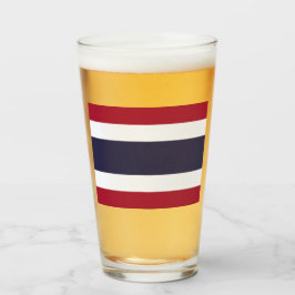 Thailändische Flagge (Thailand) Glas