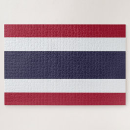 Thailändische Flagge (Thailand) Puzzle