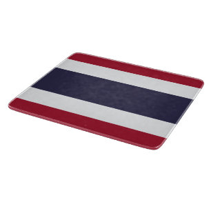 Thailändische Flagge (Thailand) Schneidebrett