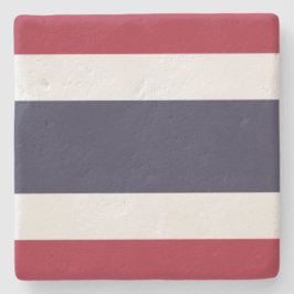 Thailändische Flagge (Thailand) Steinuntersetzer