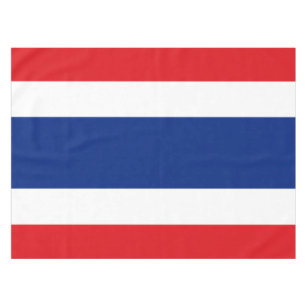 Thailändische Flagge Tischdecke