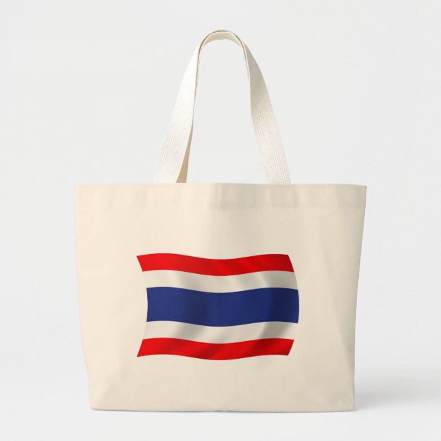 Thailändische Flagge Totbeutel Jumbo Stoffbeutel (Vorne)