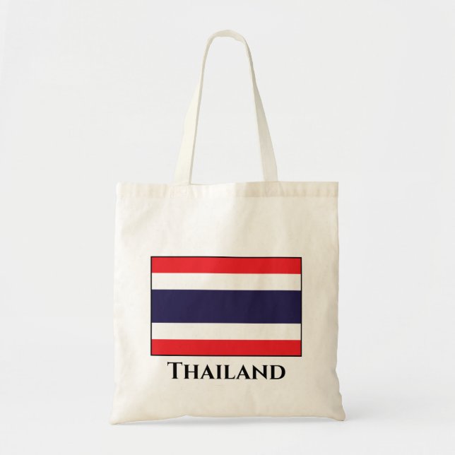 Thailändische Flagge Tragetasche (Vorne)