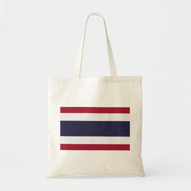 Thailändische Flagge Tragetasche (Vorne)