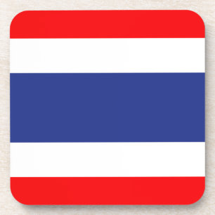 Thailändische Flagge Untersetzer