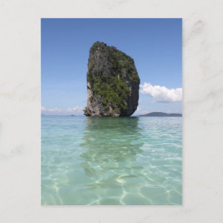 Thailändische Insel von der Wasser-Postkarte Postkarte