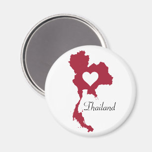 Thailändische Karte Magnet