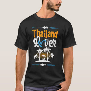 Thailändische Liebe Urlaub Herz Sommerangebot T-Shirt