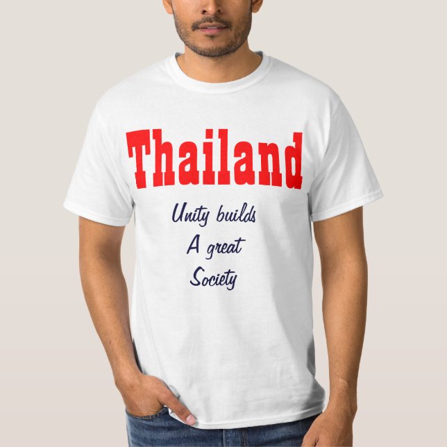 Thailändische T - Shirt (Vorderseite)