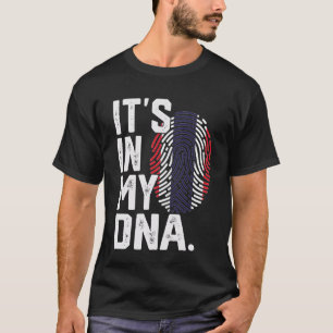 Thailändische Wurzeln Flagge Fingerabdruck Grafik T-Shirt