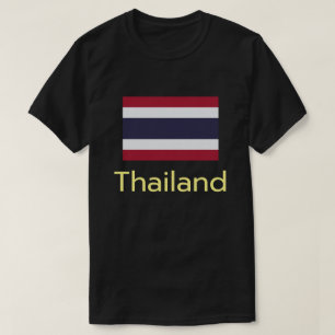 Thailändischer Flaggenstaat-T - Shirt
