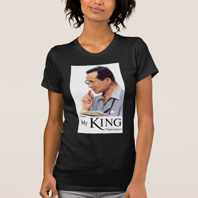 Thailändischer König Bhumibol Adulyadej - T-Shirt (Vorderseite)