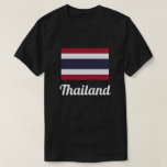 Thailändischer T - Shirt<br><div class="desc">Geschichte der Flagge des Königreichs Thailand: Die tribfarbige Flagge des Königreichs Thailand, durch den königlichen Abschluss Rama VI am 28. September 1917, demonstriert die großartige Schönheit und Kultur des Königreichs Thailand, und jede Farbe auf der Flagge zeigt dies deutlich. Das Weiße auf der Fahne repräsentiert die Reinheit des Buddha, das...</div>
