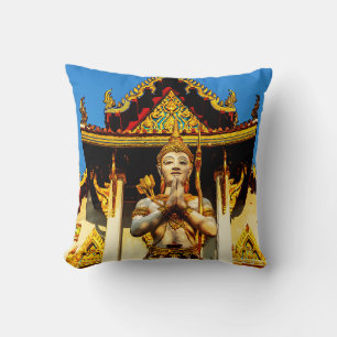 Thailändischer Tempel und Buddha 1102 Kissen