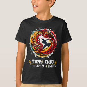Thailändisches Boxen MMA Kickboxen Thailand Acht G T-Shirt