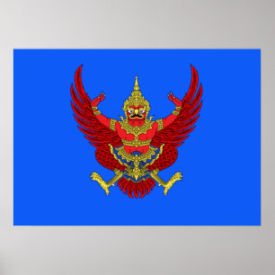 thailändisches Emblem Poster
