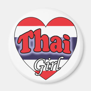 Thailändisches Mädchen Magnet